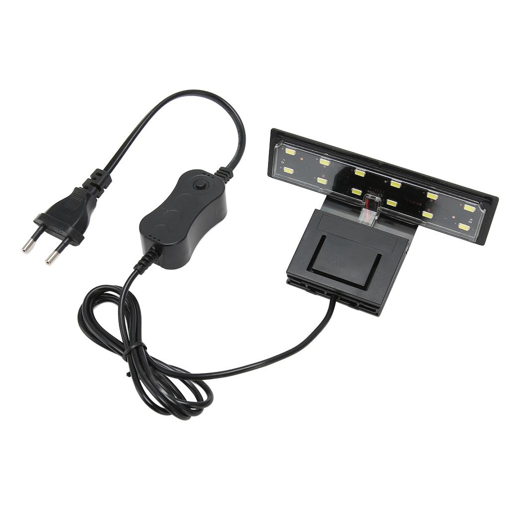 Aquarium Clip On LED Light Mini Super Bright White Light Fish Tank Clip Lamp for Aquatic Plants