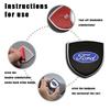 3D Metal Emblem Badge Sticker Decal Auto Accessory For Ford Focus Mondeo Kuga Fiesta MK7 Escort Explorer Edge 2 4 MK2