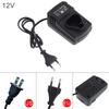 1PC 12V Universal Electric Drill Charger DC US/EU Li-Ion Rechargeable Charger Support 110-240V For Hand Drill Electrical Wrench