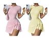 Women's Casual Yoga & Sports Skirt - Spring/Summer Beautiful Back Two-Piece for Golf & Tennis