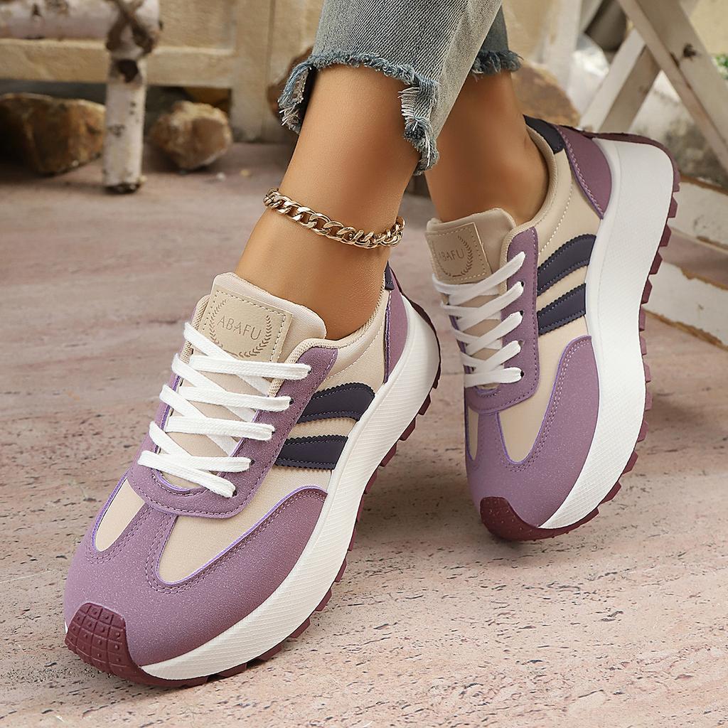 Large-size Sports Shoes for Women - New Style, Breathable, Round-toe Running Shoes Devotion