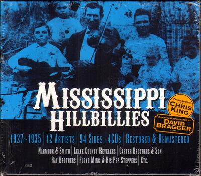 CD VARIOUS  Mississippi Hillbillies 19271935 JSP77215 JSP 2020 UK CountryFolk Used