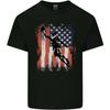 Basketball Player Flag USA America Unisexs Light Cotton TShirt