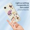 For iPhone 16e Case Five Animals Pattern Printing Straight Edge TPU Phone Back Cover