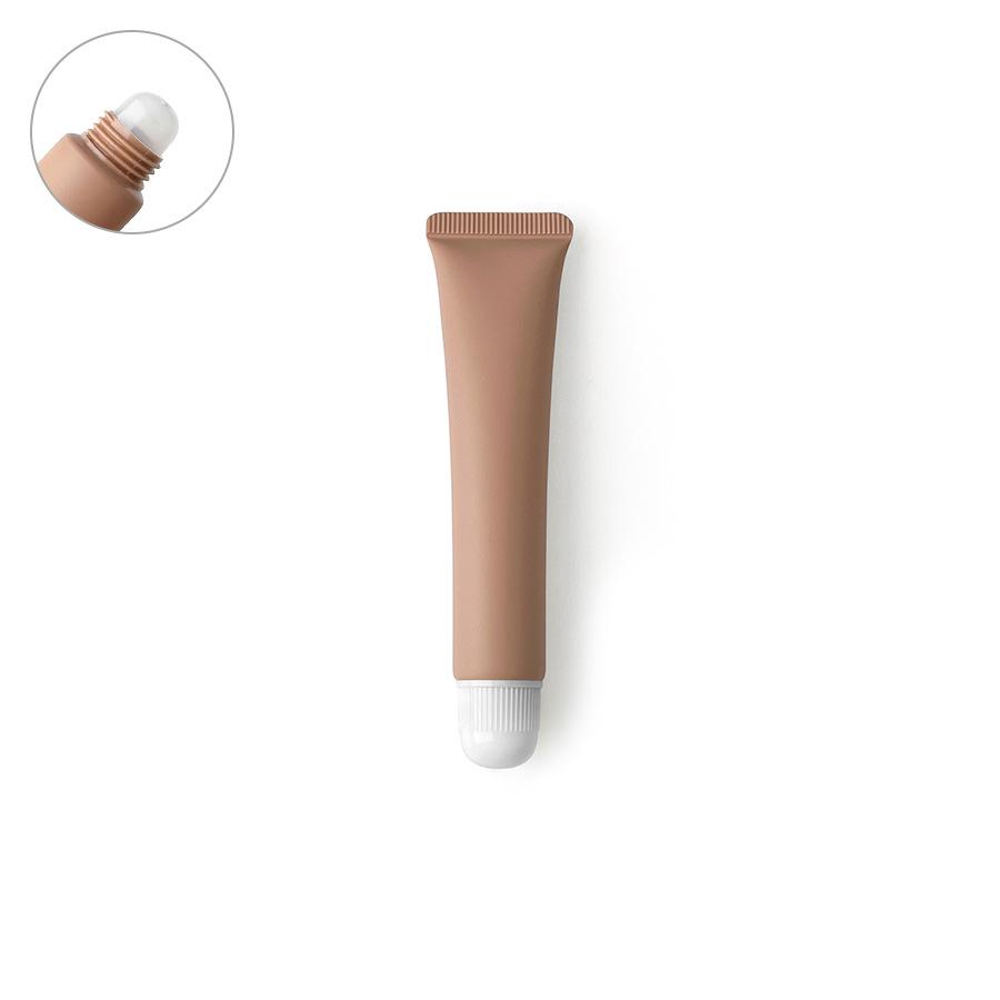 20ml Milk Tea Matte Frosted Cosmetic Soft Tube for Lipstick, Eye Cream, or Lotion Refill