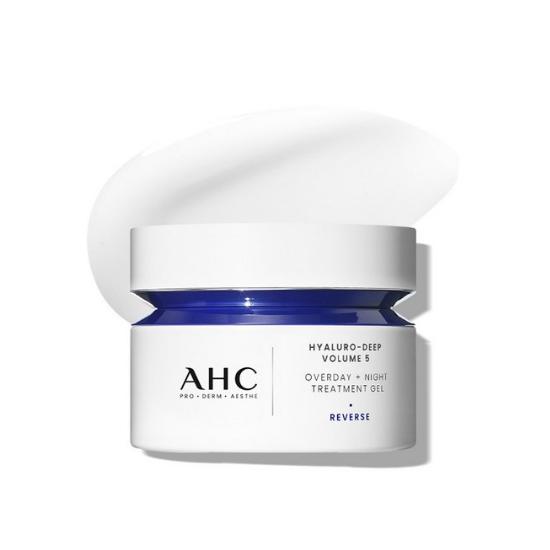 AHC Hyaluro Deep Volume 5 Over Day & Night Treatment Gel Hydrating & Firming 50ml
