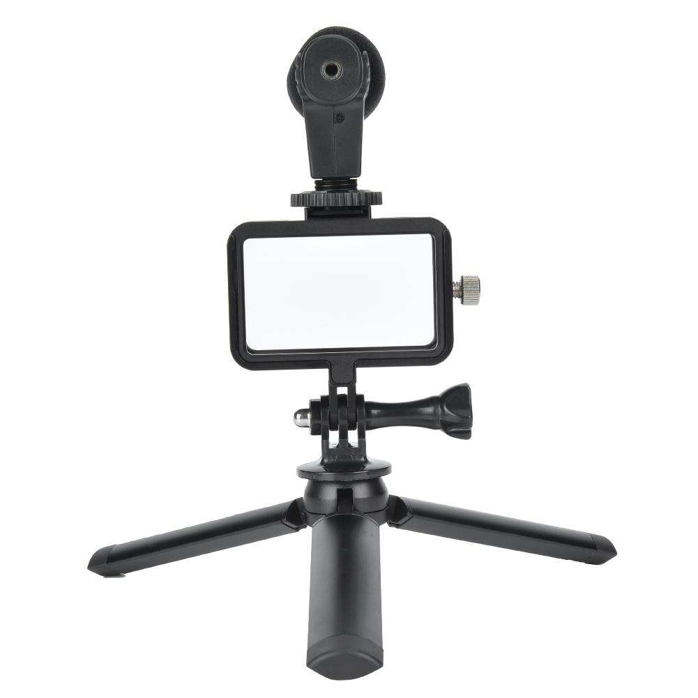 

Спортивная камера, селфи-аксессуар, микрофон, 3,5 мм USB-адаптер, защитная рамка, штатив для OSMO