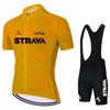 Foreign Trade Hot-selling Short-sleeved Cycling Suit Men's Tight-fitting Bicycle Downhill Suit Outdoor Quick-drying Breathable Mountain Bike