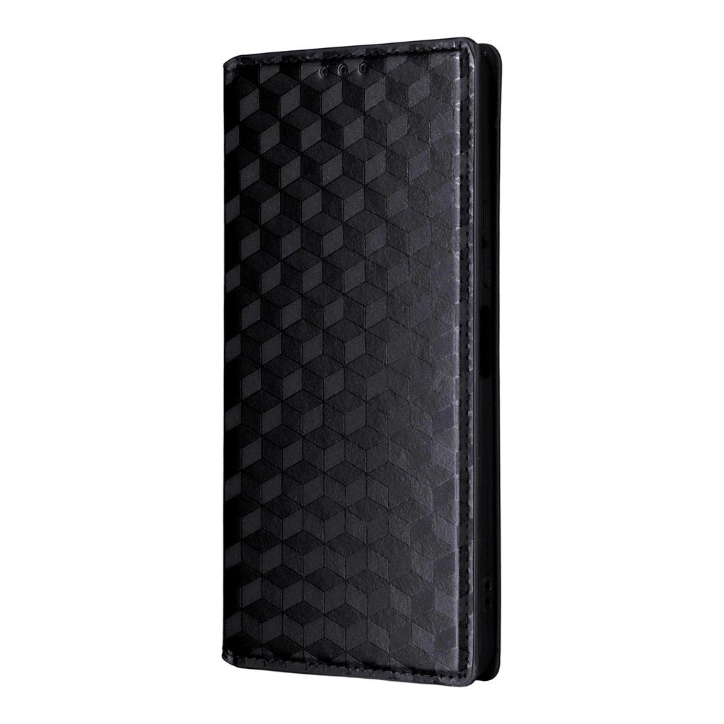 Skórzane etui na Umidigi Note 100A/Note 100 5G/Note 100 Portfel Wytłaczane romby Pokrowiec na telefon