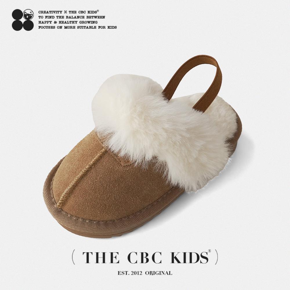 

XSHX [Гренландия] Детские зимние короткие сапоги полусапоги 2025 зима на одной педали для мальчиков и девочек универсальные для отдыха 26