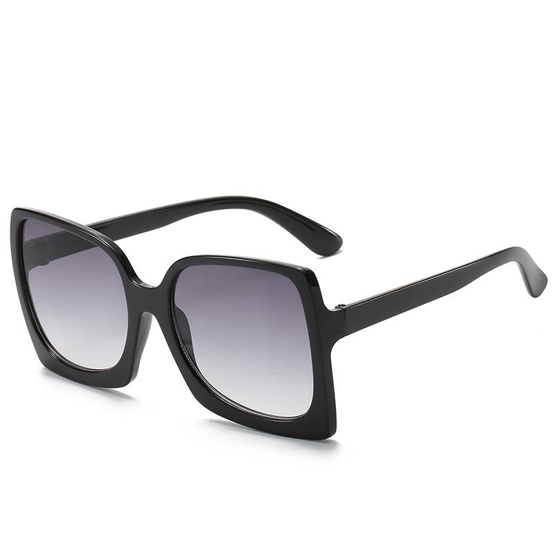 Trendy Oversized Retro Square Sunglasses: European & American Fashion
