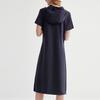 New FILA Short Sleeved Dress Women's Legend Blue F11W021399ANV