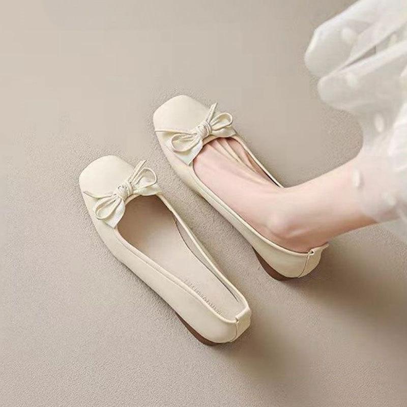 Talent sanfte Mary Jane Damenschuhe mit niedrigem Absatz Einzelne Schuhe Damen 2025 neu Frühling Rock Französische Fee Oma Schuhe