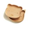 Animal Pattern Cartoon Dinner Tray Cute Wood Food Dishes Children's Rice Plate  Fruit