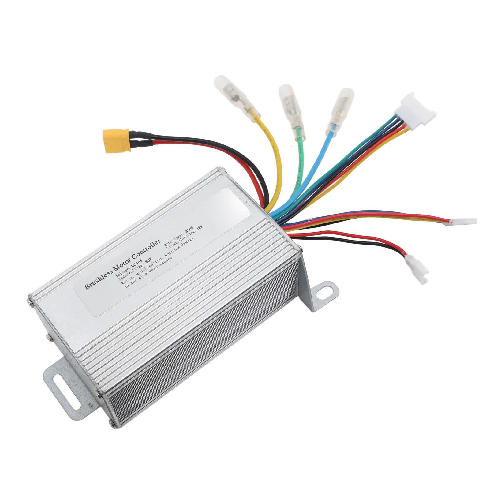 36V 350W Electric Scooter Conversion Set Scooter Motor Controller Thumb Throttle Dashboard Panel