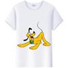 Cartoon Tshirt Mickey Mouse Minnie Tops Friends Y2k Streetwear Blouses Plus Size Clothes 2024 Summer T-shirts Unisex