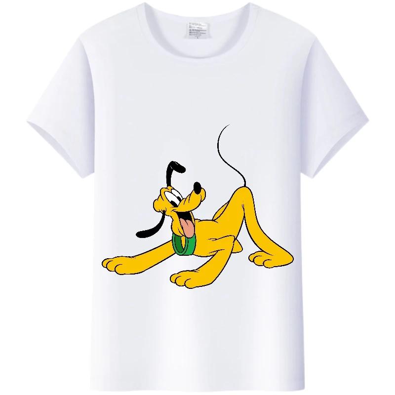 Cartoon Tshirt Mickey Mouse Minnie Tops Friends Y2k Streetwear Blouses Plus Size Clothes 2024 Summer T-shirts Unisex