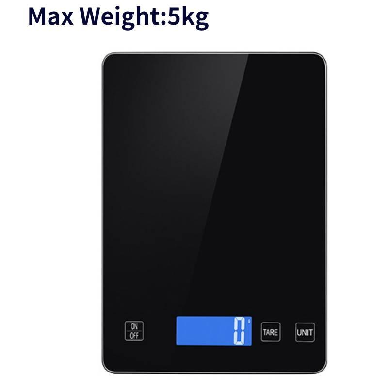 Modern Usb Glass Food Scale With High Accuracy Measurement For Home Baking And Cooking Needs