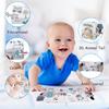 3D Tactile High-Contrast Baby Book | Suitable for Infants and Toddlers, Hangable in Car or Crib, Polyester Material, Mixed Colors - Sungdogin