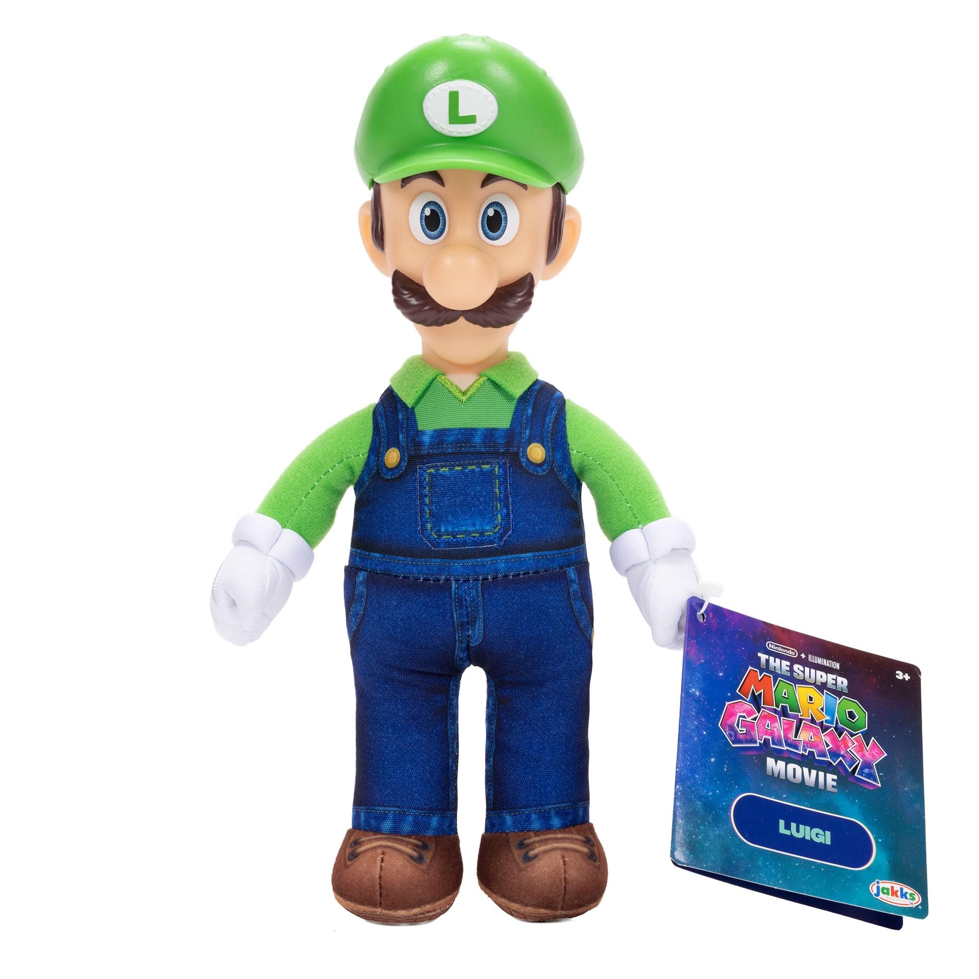 Sanei Boeki The Super Mario Galaxy Movie Soft Figure M Luigi TSM2-17 зелёный