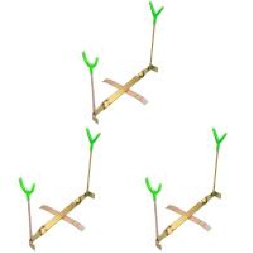 

- Double-Head Fish Pole Holder Easily Installation Adjustable Angle (Simple)