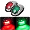 Yacht Marine Sailing Light MotorBoat Red Green Sidelight Practical Boat Signal Lamp