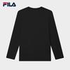FILA Men's Crew Neck Knit Long Sleeve T-Shirt
