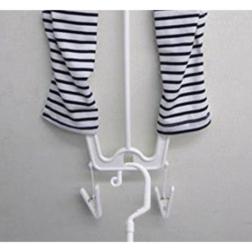 Sawafuji Glove Drying Rack, Light Blue, Made in Japan, with Clothes Drying Clothesline and Glove Hanger, Includes Pinch, Suitable for Cooking, Leather