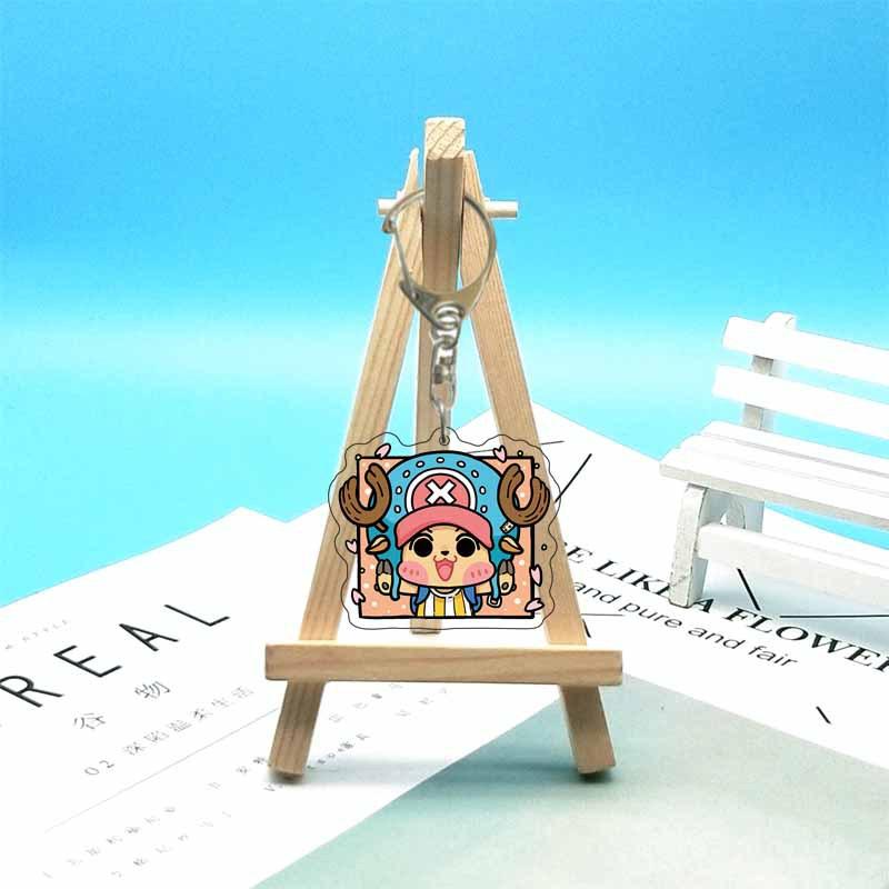 One Piece Luffy, Chopper, Law, Zoro, Ace, Sanji, Sabo Acrylic Keychain