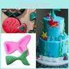 Durable Silicone Mermaid Tail Cake Molds For Creative Diy Baking And Fondant Projects