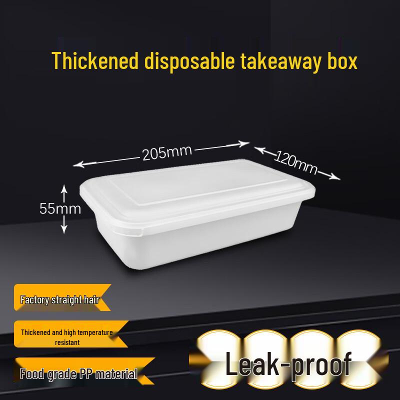 Disposable Rectangular Food Container