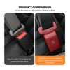 For Mercedes Benz Car Seat Belt Buckle Cover Anti-Scratch Protector Clip Car Accessories Interior C180 C300 W124 W176 W177 C200 QLL1