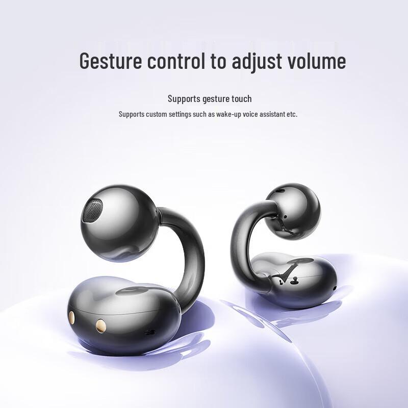 SANAG S6S Open-Ear Clip-On Bone Conduction Sports Headset