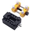 Multi-Style Watch Repair Kit: Case Opener, Stabilizing Holder & Face Fixing Tool.
