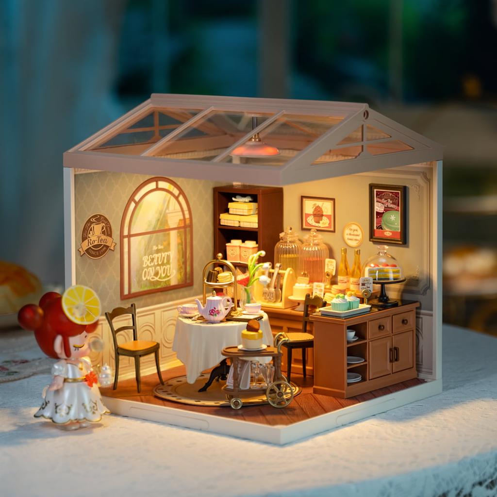 ROBOTIME Rolife 3D Puzzle Super Creator DIY Miniature House (DW011) | 1:24 Scale DW011
