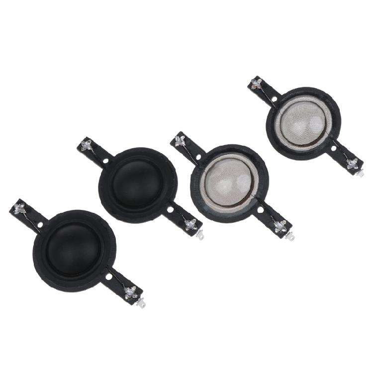 25Core 25.4mm Dome Tweeter Voice Coil Horn Diaphragm Driver Transparent/Black