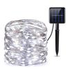 Solar String Lights Garland Christmas Decorative 8 Modes Fairy Lights Copper Wire For Outdoor Wedding Homes Party Garden