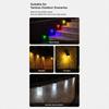 LED Solar Wall Lamp IP65 Waterproof Solar Step Light New LED Wall Lamp  Garden Decoration