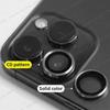 1Set Camera Lens Protector Metal Ring For iPhone 16 15 14 13 12 11 Pro Max 16 Plus 13 12 mini Full Cover Camera Tempered Glass Protective film