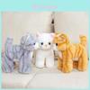 Cute Striped Cat Plush Doll For Kids Baby Gift Animal Stuffed Toy