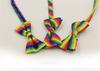 Bow tie, unisex, rainbow, colorful, single, for weddings, graduations, chorus.