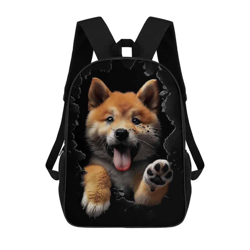 Akita 17 tum Skolryggsäck Mochila Bolsa Skolväska Zoo Skolryggsäckar Ficka Ryggsäckar För Män Väska Ryggsäck Ryggsäckar Väskor