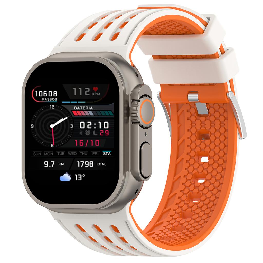 Silicone Bands For Apple watch Ultra 3/2 49mm 46 45 44 42mm sport silicone Bracelet correa for IWatch Series 11 10 9 8 7 6 5 SE