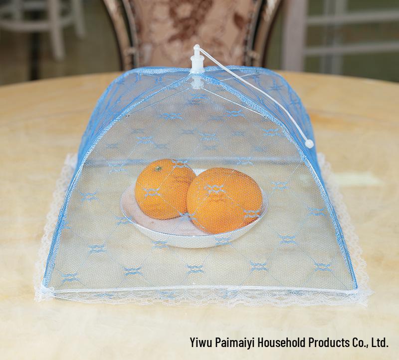 Large Foldable Mesh Food Cover - Square, Fly-Proof