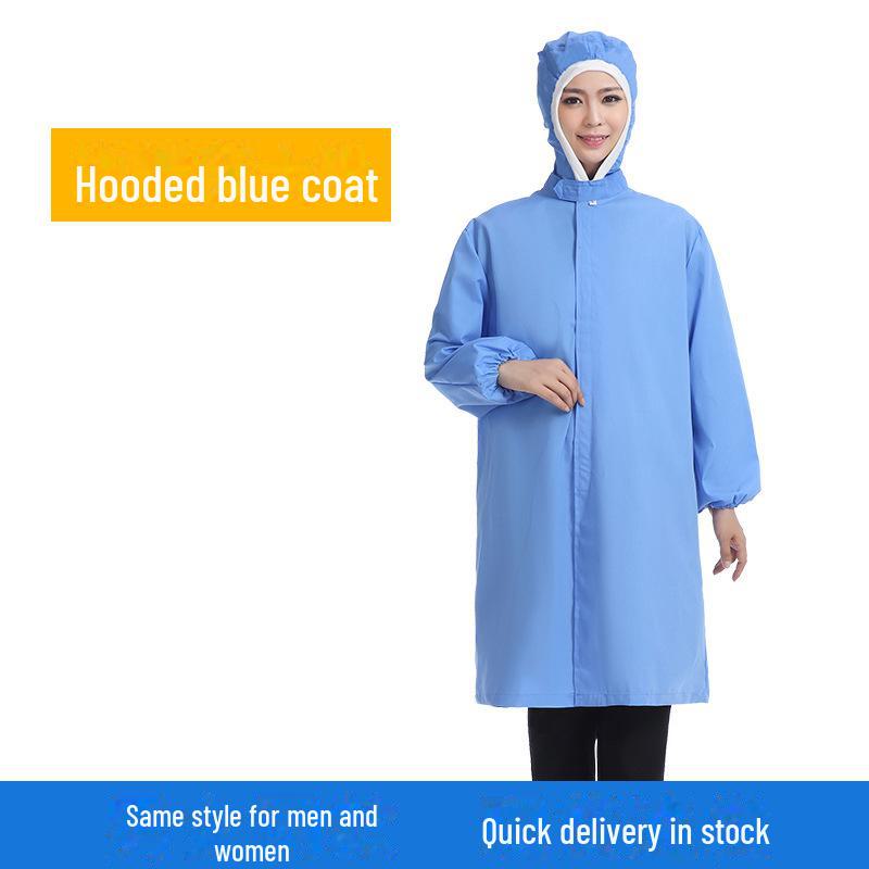 Veste de travail respirante à capuche pour homme - Facile à laver, vêtement de protection pour usine et atelier avec logo personnalisé