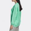 Adidas Originals Trefoil Sweatshirt Women's Mint Green (Unisex) Sweatshirts FM3290