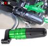 Motorcycle Exhaust Sliders Crash Protector CNC Thickened Crash Pads for Kawasaki NINJA400 Z400 Ninja 400 ZX4R ZX-4RR 2017-2024