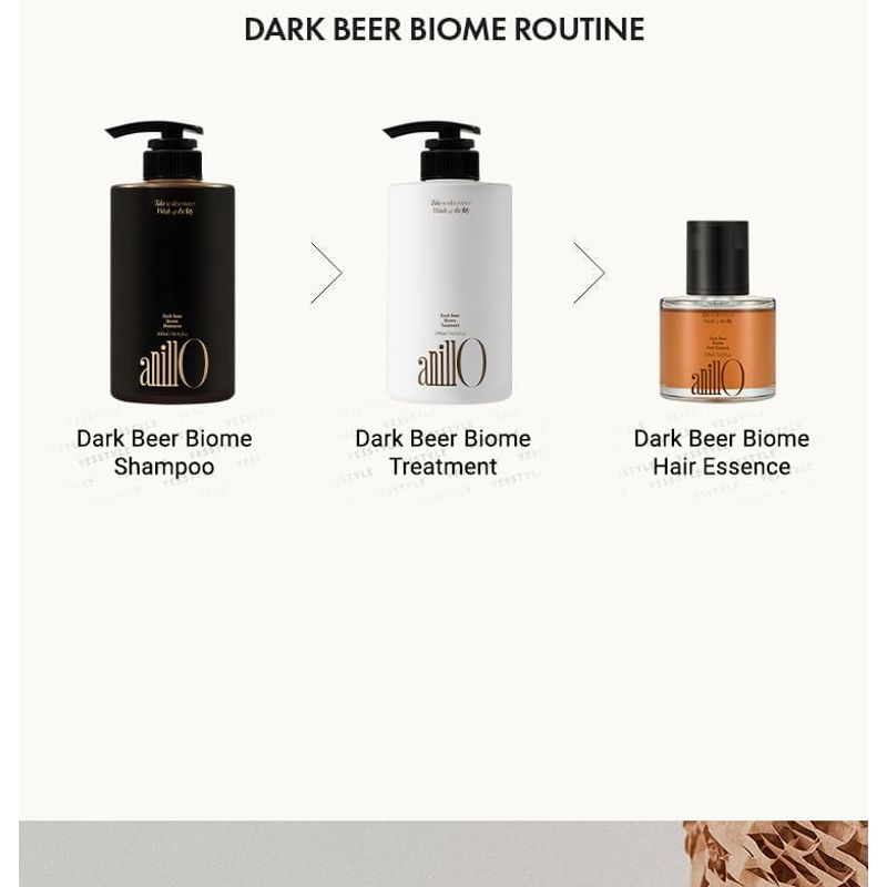 anillO - Dark Beer Biome Hair Essence