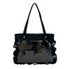 Anime Top Handle Bag Large Capacity Bow Ribb Design for JK Girls Textured Casual Shoulder Bags Simple and Versatile Ita Bag