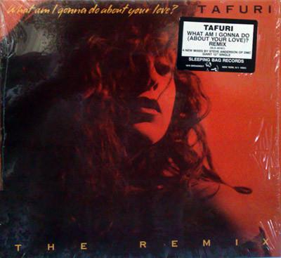 

12inch Record TAFURI What Am I Gonna Do About Your Love SLX40161 SLEEPING BAG 1989 US Dance Electronica Used